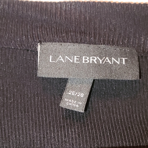 Lane Bryant sweater jacket plus size black - Picture 3 of 7